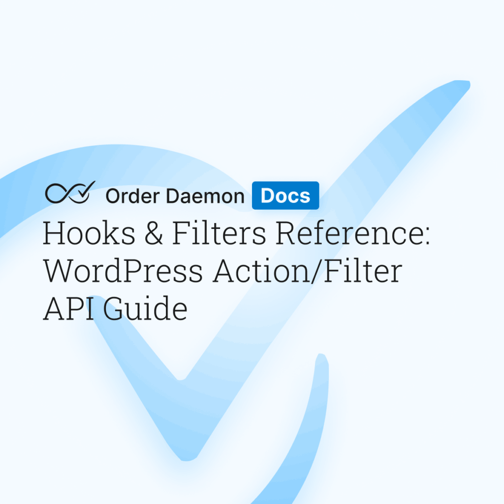 Hooks & Filters Reference: WordPress Action/Filter API Guide